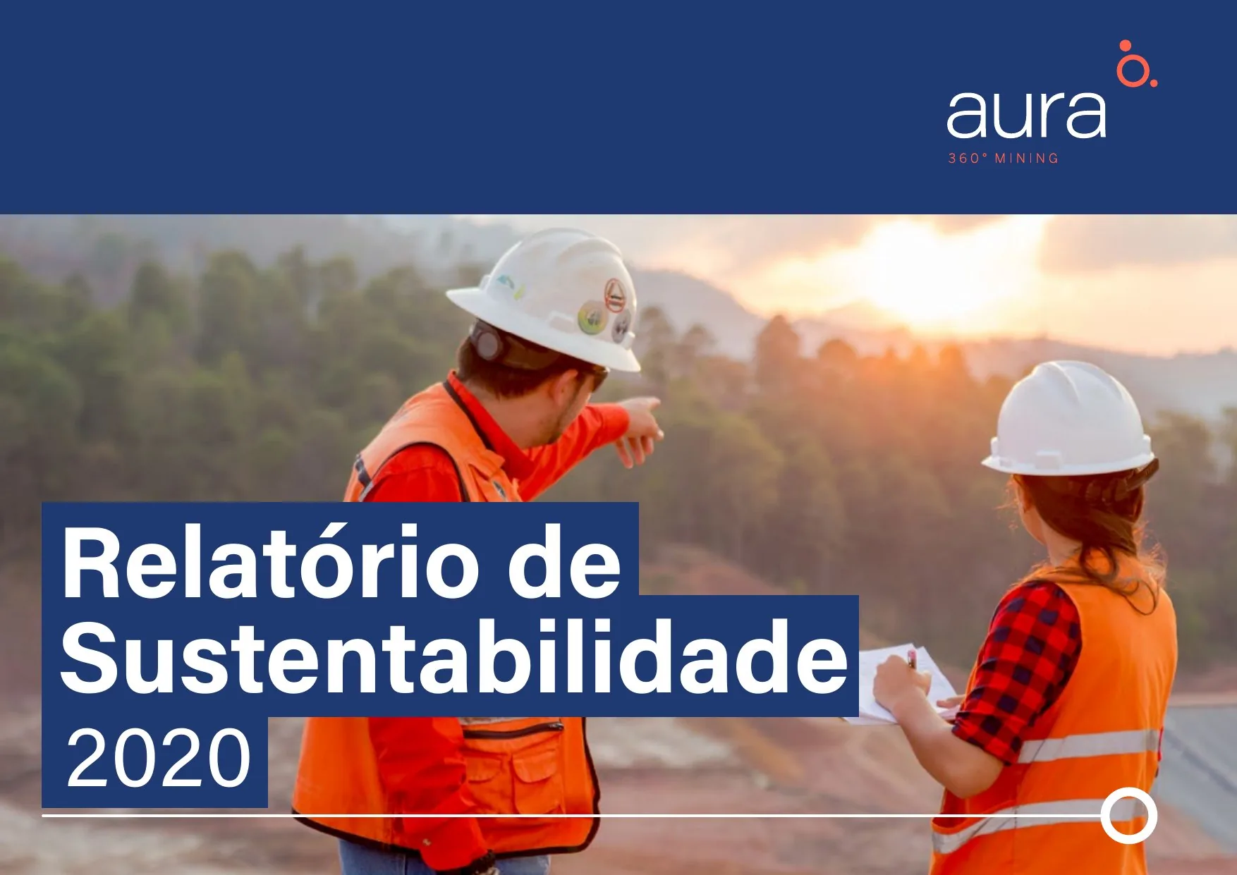 Capa do Relatório de Sustentabilidade 2020