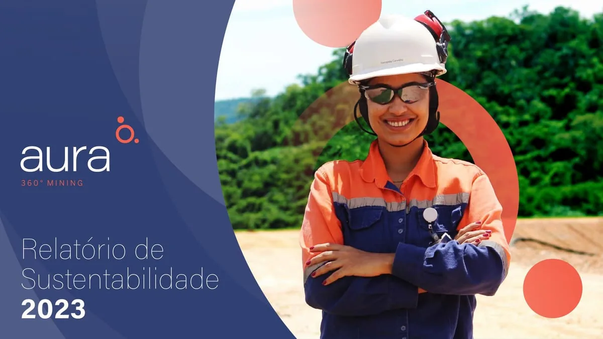 Capa do Relatório de Sustentabilidade 2023